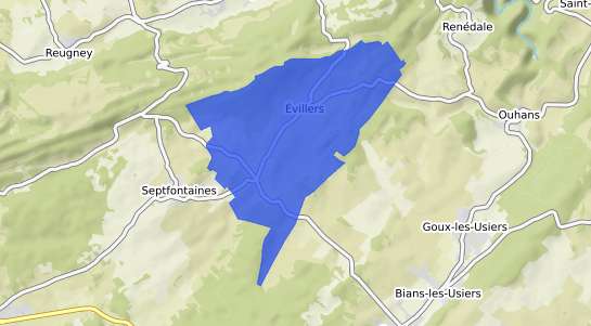 prix immobilier Evillers