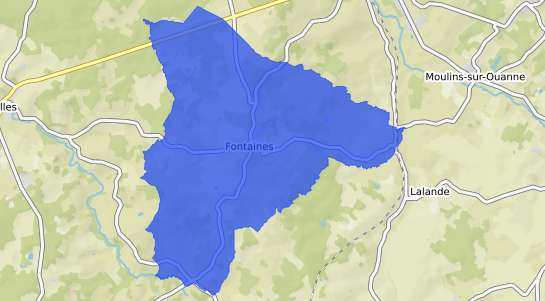 prix immobilier Fontaines