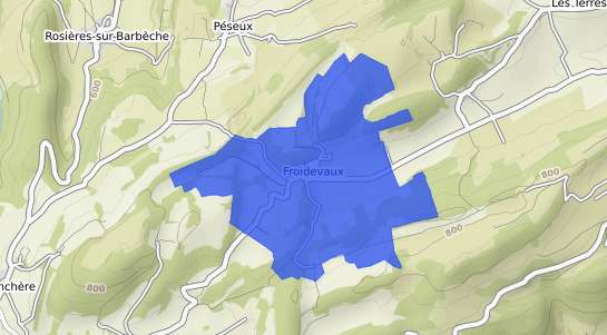 prix immobilier Froidevaux