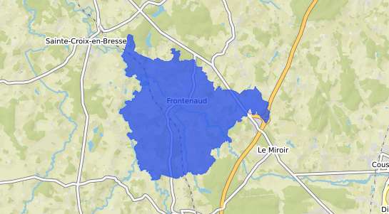 prix immobilier Frontenaud
