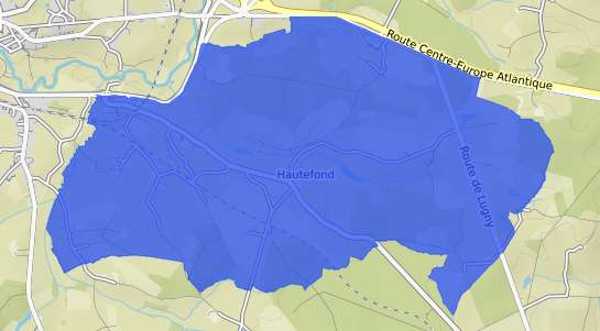 prix immobilier Hautefond