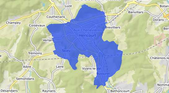 prix immobilier Hricourt