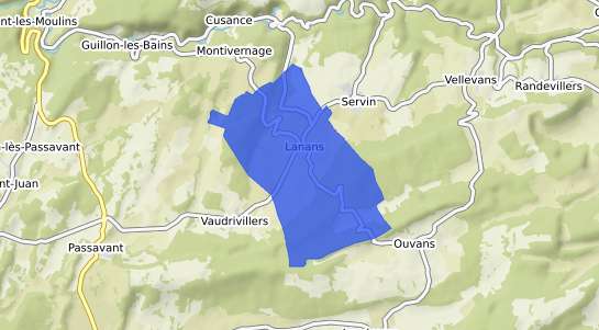 prix immobilier Lanans