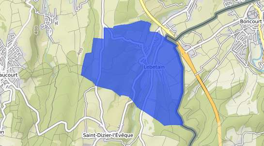 prix immobilier Lebetain