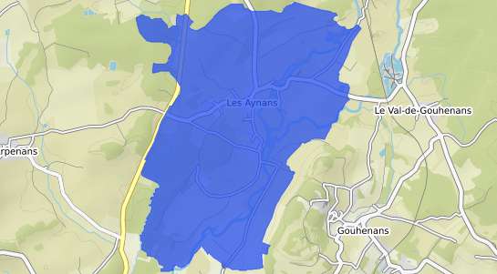 prix immobilier Les Aynans