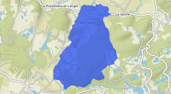 prix immobilier Les Fessey