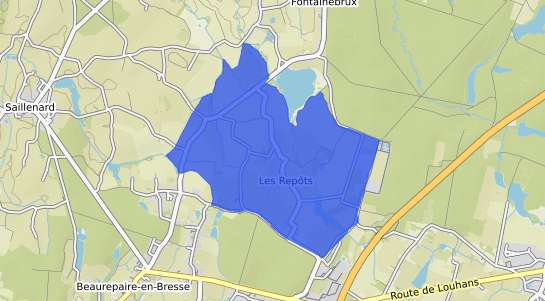 prix immobilier Les Rep�ts