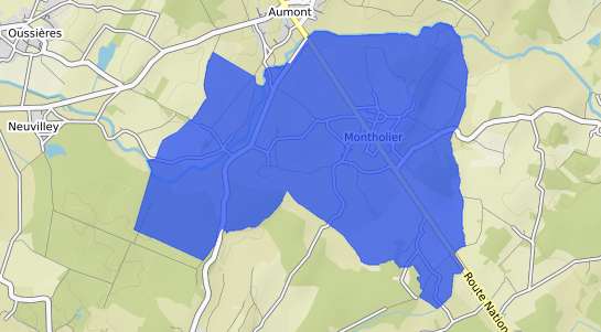 prix immobilier Montholier