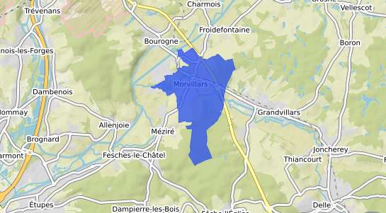 prix immobilier Morvillars