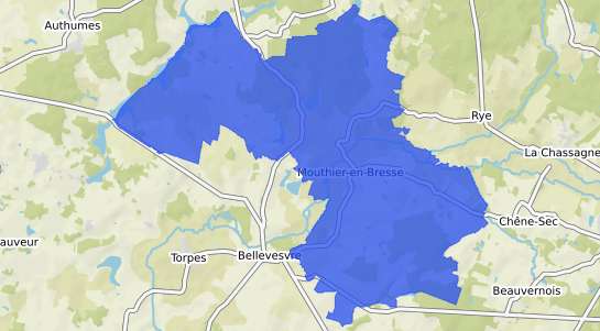 prix immobilier Mouthier en Bresse