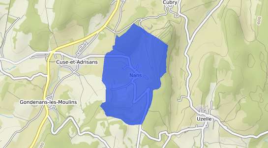 prix immobilier Nans