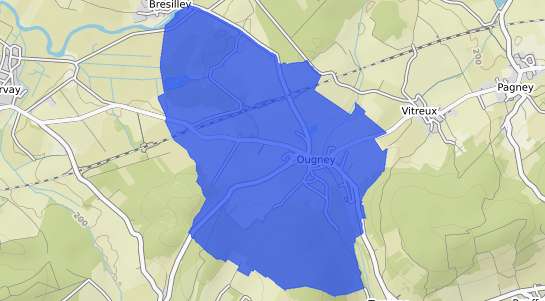 prix immobilier Ougney