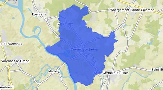 prix immobilier Ouroux sur Sane