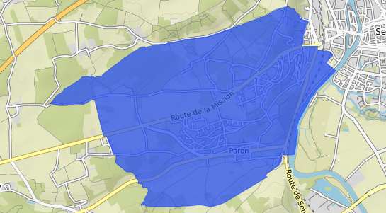 prix immobilier Paron