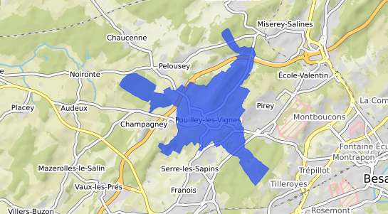 prix immobilier Pouilley les Vignes