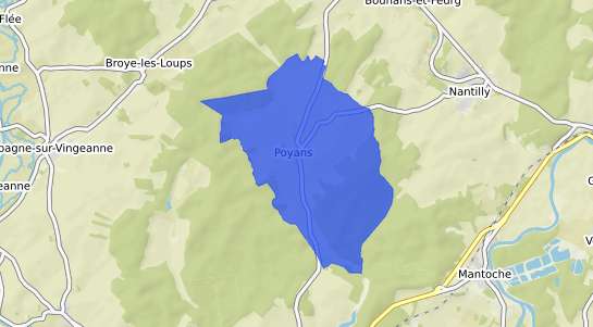 prix immobilier Poyans