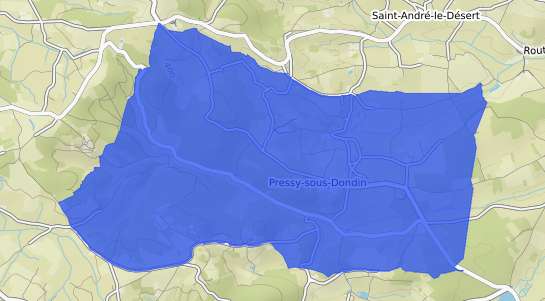 prix immobilier Pressy sous Dondin