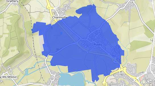 prix immobilier Pusey