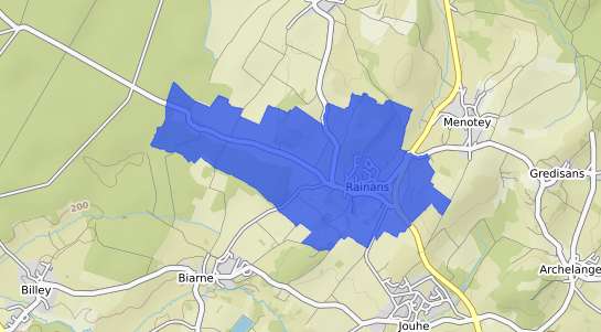 prix immobilier Rainans