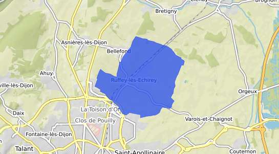 prix immobilier Ruffey ls Echirey