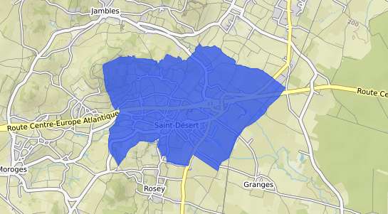 prix immobilier Saint D�sert