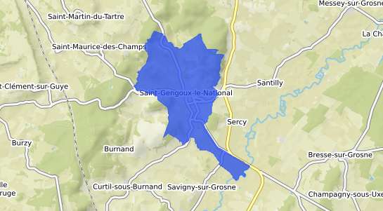 prix immobilier Saint Gengoux le National