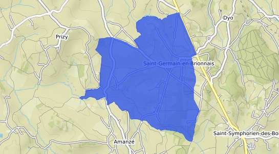 prix immobilier Saint Germain en Brionnais