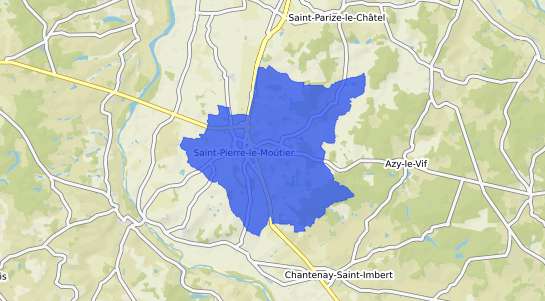 prix immobilier Saint Pierre le Mo�tier