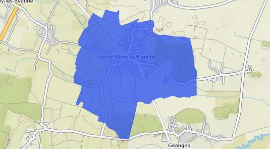 prix immobilier Sainte Marie la Blanche