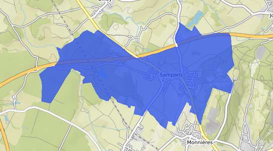 prix immobilier Sampans