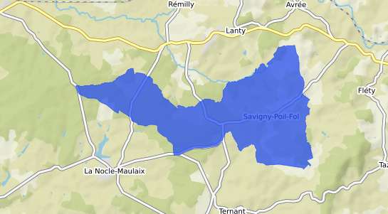 prix immobilier Savigny Poil Fol