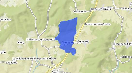 prix immobilier Servigney