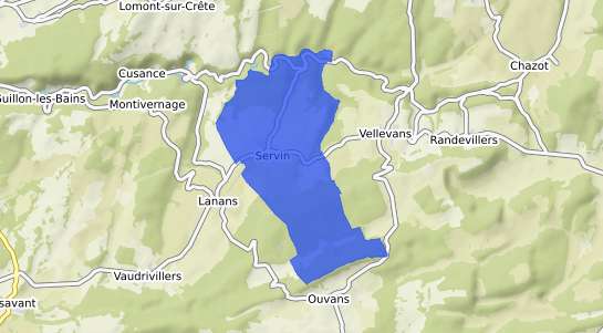prix immobilier Servin