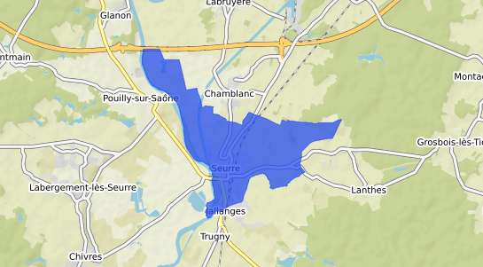 prix immobilier Seurre