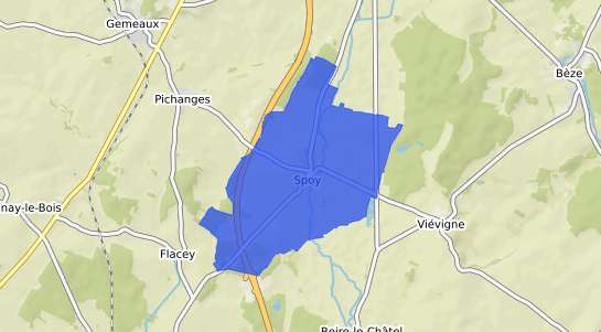 prix immobilier Spoy