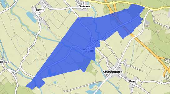 prix immobilier Tr�clun