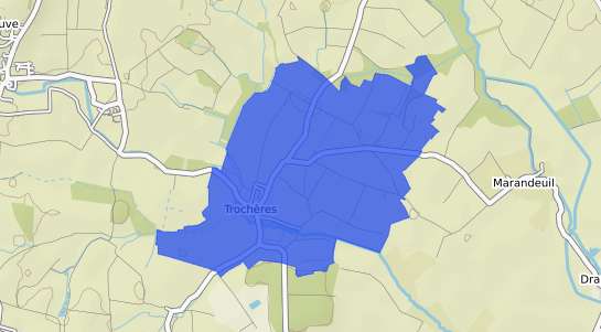 prix immobilier Trochres