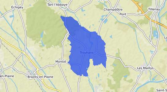 prix immobilier Trouhans