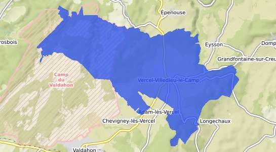 prix immobilier Vercel Villedieu le Camp