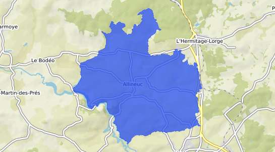 prix immobilier Allineuc