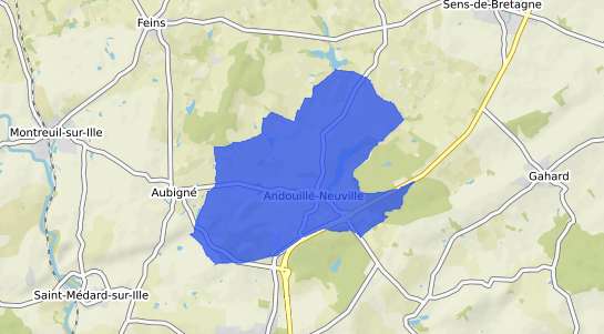 prix immobilier Andouill� Neuville