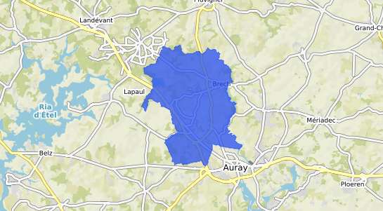 prix immobilier Brech