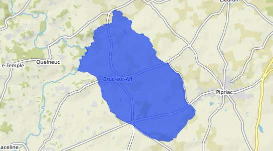 prix immobilier Bruc sur Aff