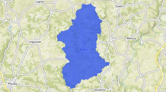 prix immobilier Bubry