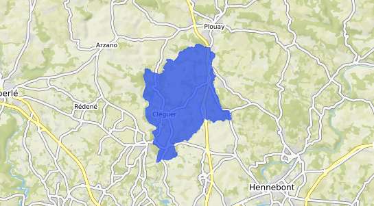 prix immobilier Cl�guer