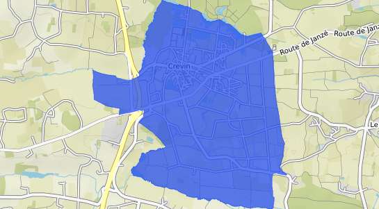 prix immobilier Cr�vin