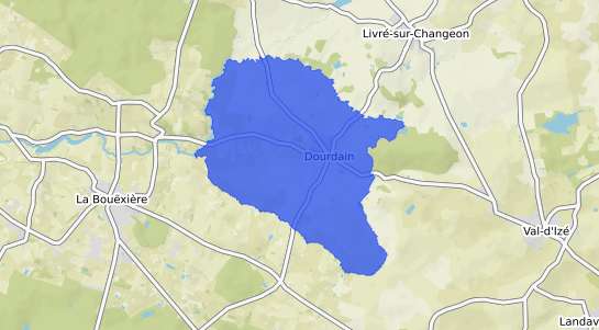 prix immobilier Dourdain