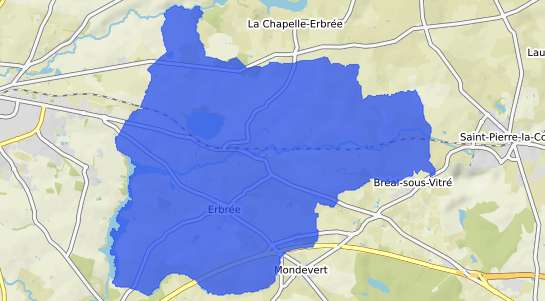 prix immobilier Erbre