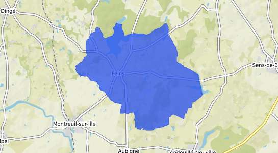 prix immobilier Feins