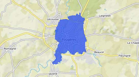 prix immobilier Fougres